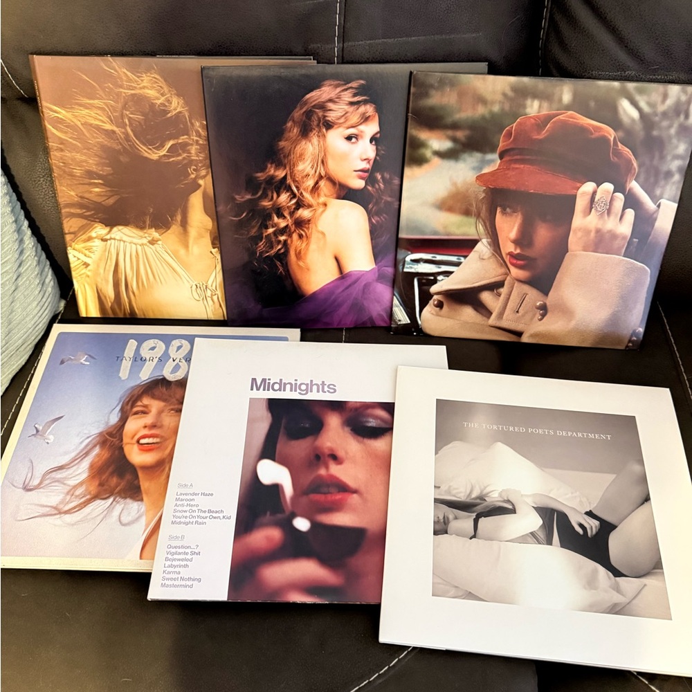 Collection of Taylor Swift Vinyls